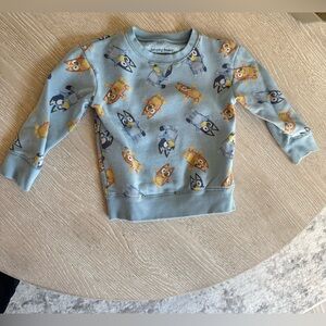 Jumping Beans Bluey fleece lined sweatshirt, 2T